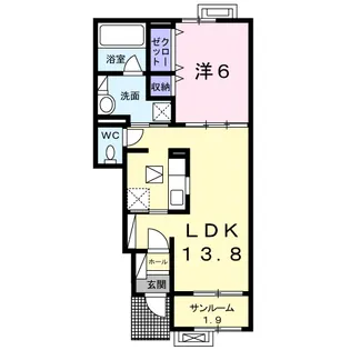 エムティハウスⅢ【1階】の間取り