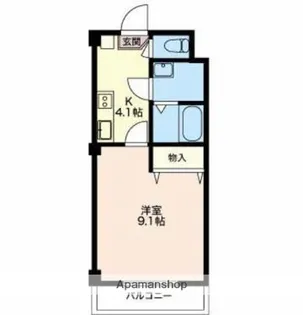 フレンズ和幸【2階】の間取り