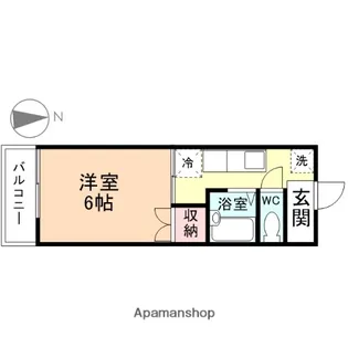 RENAXIA往還【3階】の間取り