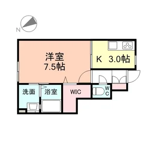 AMOUR ET SOURIRE【1階】の間取り