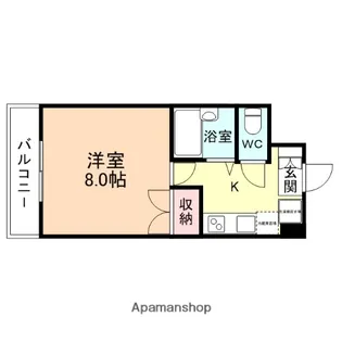 モーニングハイツ21【1階】の間取り