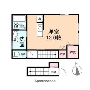サン・ステージ久方【2階】の間取り