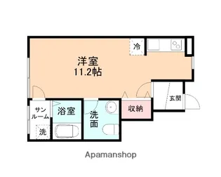 NEO SQUAREⅢ【1階】の間取り