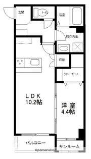 I−VITA KUROSAKI【2階】の間取り