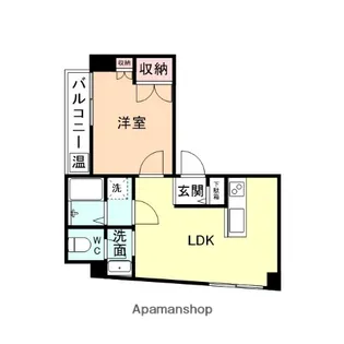 プラドール荒町【3階】の間取り