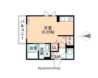 アムール舟橋北町【1階】の間取り