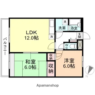 イストワール【2階】の間取り