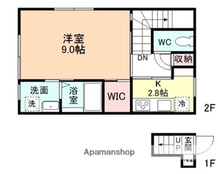 グランノア掛尾 A棟【2階】の間取り