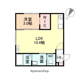 NOSELIGHT HOUSE【1階】の間取り