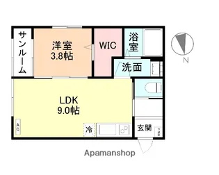 G−ARROWS寿【1階】の間取り