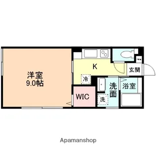 セシボン35【1階】の間取り