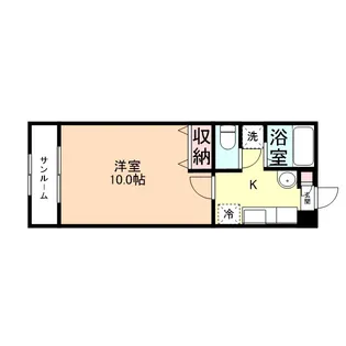 ネオサイト・タカムラ D棟【205号室】の間取り