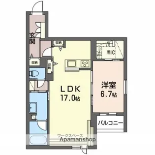 ヒストリア堀川小泉【4階】の間取り