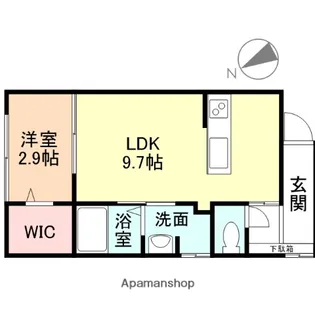 ROXY千原崎【1階】の間取り