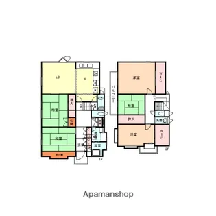 富山県富山市五艘【一戸建】の間取り