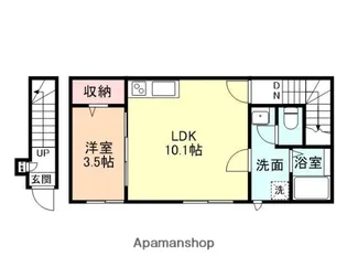 COURAGE【2階】の間取り