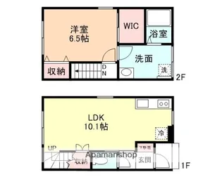 BREED B棟【1階】の間取り