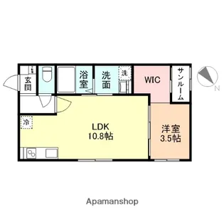 NEO SQUARE Ⅶ【1階】の間取り
