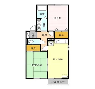 グランシャリオ C【1階】の間取り