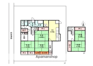 富山県富山市八木山【一戸建】の間取り