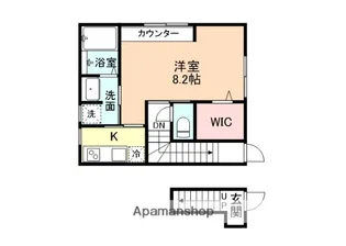 パルク1【2階】の間取り