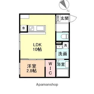 TRINITY【1階】の間取り