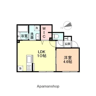 NYALDEE【1階】の間取り