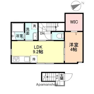 NYALDEE【2階】の間取り