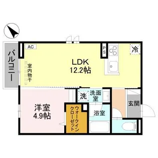 DーTORISIA【2階】の間取り