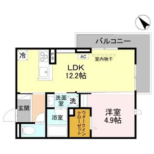 DーTORISIA【2階】の間取り