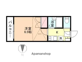 サンレオ奥田【1階】の間取り