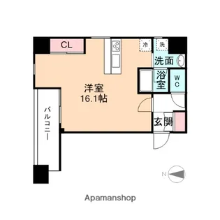 セントラルコート西町プレミア【5階】の間取り