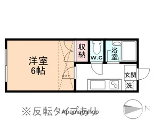 サンシャイン磯部【2階】の間取り