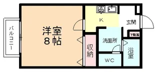 ルミエールM【2階】の間取り