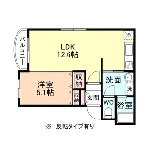 ボネスⅡ【3階】の間取り