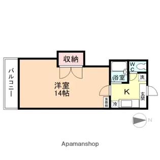 コーポレーション泉町【1階】の間取り