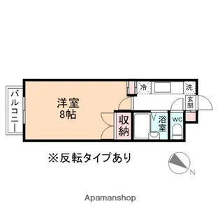 ジョイナス五福【1階】の間取り