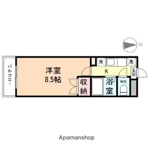 ジョイナス上袋【2階】の間取り