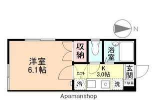 信開セルーラ於保多町Ⅱ【1階】の間取り