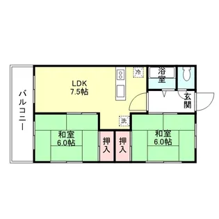 サンシャイン88 A棟【7階】の間取り