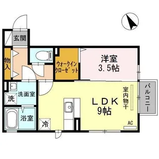 カレンデュラ【2階】の間取り