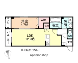 ドリーム13【201号室】の間取り