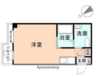 コーポシーバ【302号室】の間取り