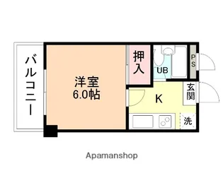 VAIL【306号室】の間取り