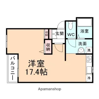 スカイパレス弐番館【3階】の間取り