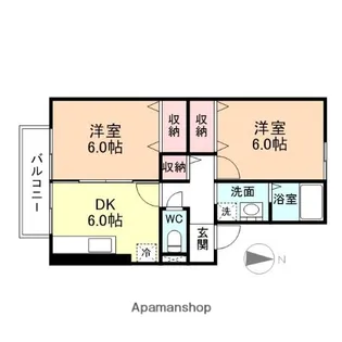 アネックス・ハイツ【1階】の間取り