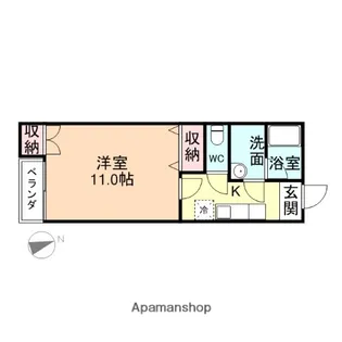 ケルプガーデン【2階】の間取り