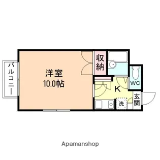 WELLNESSMARK太閤山【1階】の間取り