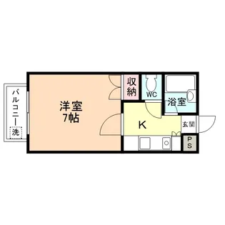 アーバン21【207号室】の間取り