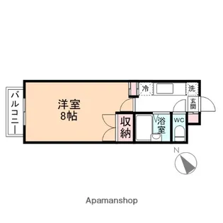 アイビー五福【1階】の間取り